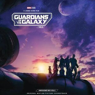 Виниловая пластинка Soundtrack - Guardians Of The Galaxy Vol. 3, Purple & Blue vinyl ЦБ011138866 фото