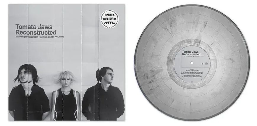 Вінілова платівка Tomato Jaws - Reconstructed, Translucent Marble Silver Vinyl ЦБ011138821 фото