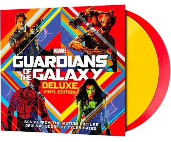 Вінілова платівка Soundtrack - Guardians of the Galaxy Vol. 1 (2LP), Yellow & Red Vinyl Deluxe, USA ЦБ011137514 фото