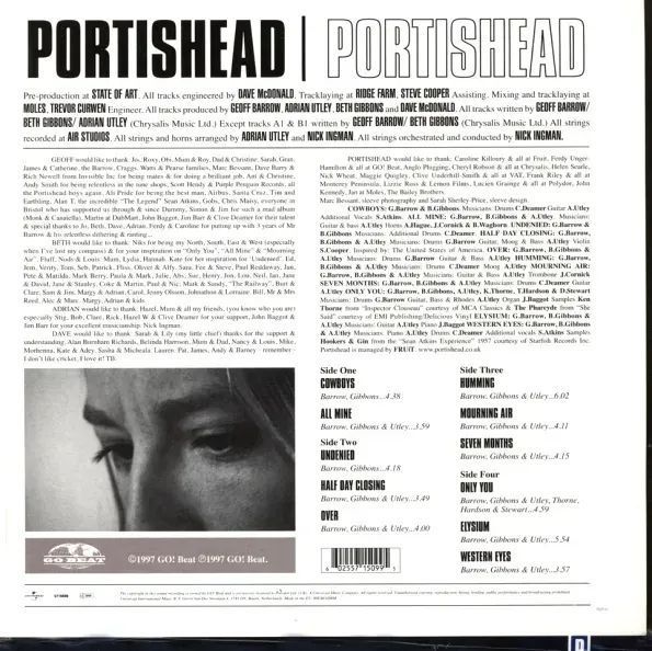 Виниловая пластинка Portishead - Portishead (2LP) GRS025 фото