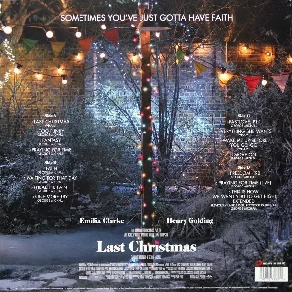 Виниловая пластинка George Michael & Wham! &lrm;- Last Christmas Soundtrack (2LP) GRS038 фото
