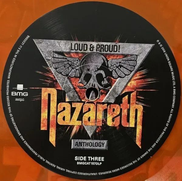 Виниловая пластинка Nazareth - Loud & Proud! Anthology (2LP) GRS041 фото