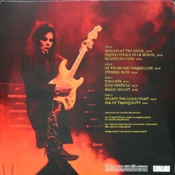 Виниловая пластинка Yngwie Malmsteen - Parabellum GRS101 фото