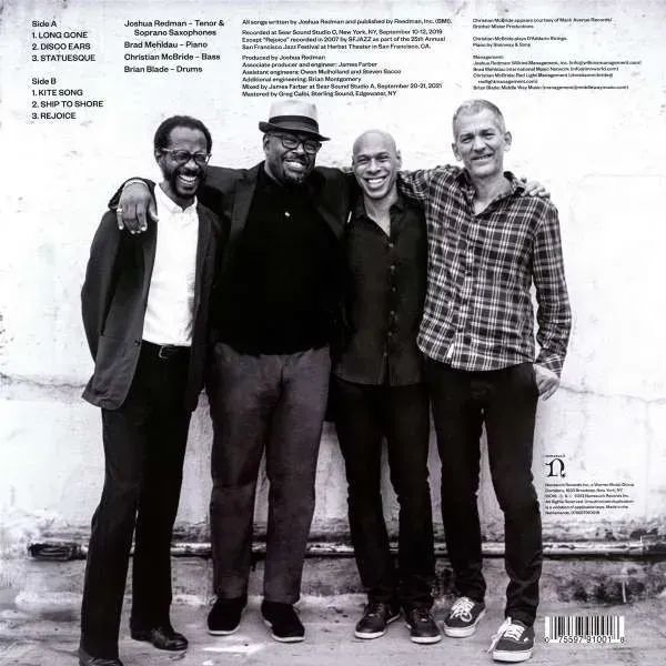 Вінілова платівка Redman, Mehldau, McBride, Blade &ndash; LongGone ЦБ011133449 фото